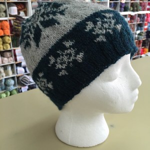 Bonnet flocon de neige